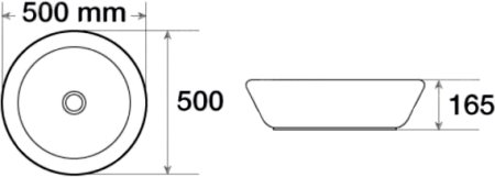 Раковина SantiLine SL-1064 