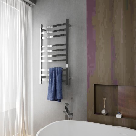 Полотенцесушитель электрический (лесенка) Bauedge Hotel DB-0011, 50x100 см 