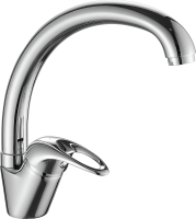 Смеситель для кухни FASHUN A4103, хром