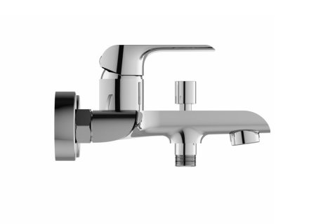 Смеситель Ravak Flat FL 022.00/150 для ванны с душем, однорычажный 