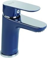Смеситель для раковины Fiore KEVON CHIC 81TX8123, хром/синий