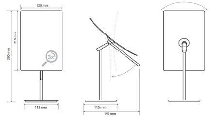 Косметическое зеркало Bemeta 116201312 