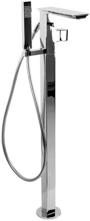 Смеситель для ванны напольный Bravat Phillis F656101C-B3-ENG, хром 