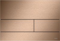 Кнопка смыва TECE Square 9240840 красное золото сатин