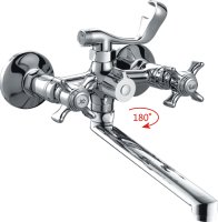 Смеситель для ванны длинный излив 30F HAIBA CRON CN2224