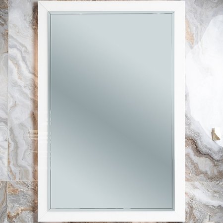 Зеркало Boheme Armadi Art Lucido 70 567-W с подсветкой Жемчужное Белое 