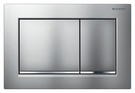 Кнопка смыва Geberit Omega 30 115.080.KN.1 хром/матовый хром/глянцевый хром 