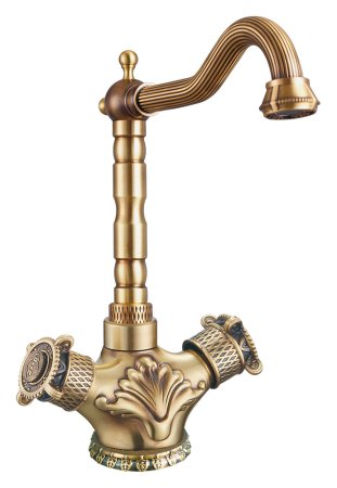 Смеситель для кухонной мойки Zorg Antic A 3005K-BR 