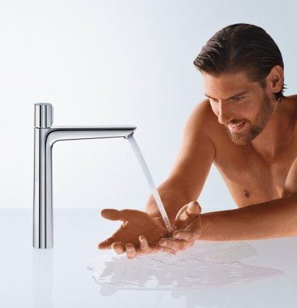 Смеситель Hansgrohe Talis Select E 71753000 для раковины, без сливного набора 