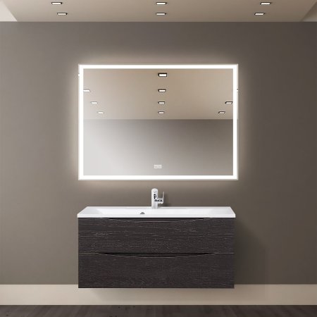 Зеркало BelBagno 110 SPC-GRT-1100-800-LED-TCH-WARM с подсветкой с подогревом с сенсорным выключателем 