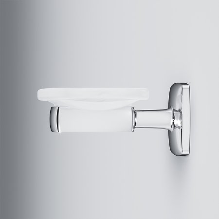 Мыльница AM.PM Gem A9034200 Хром Белая 