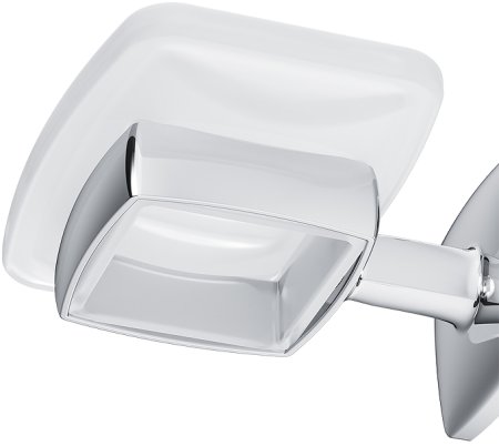 Мыльница AM.PM Gem A9034200 Хром Белая 