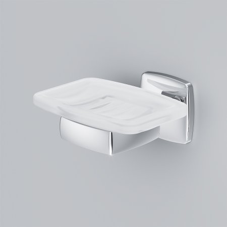 Мыльница AM.PM Gem A9034200 Хром Белая 