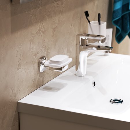 Мыльница AM.PM Gem A9034200 Хром Белая 