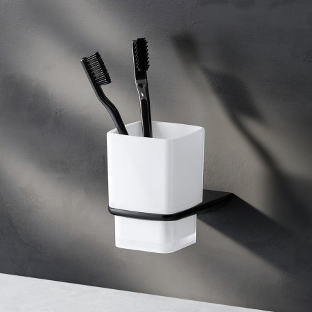 Стакан для зубных щеток AM.PM Inspire V2.0 A50A34322 Черный матовый 