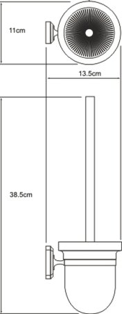 Ершик WasserKRAFT Oder K-3027 
