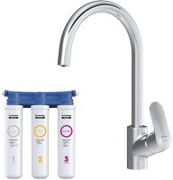 Смеситель для кухни AM.PM Like F8007S00 Хром Смеситель для кухни AM.PM Like F8007S00 Хром