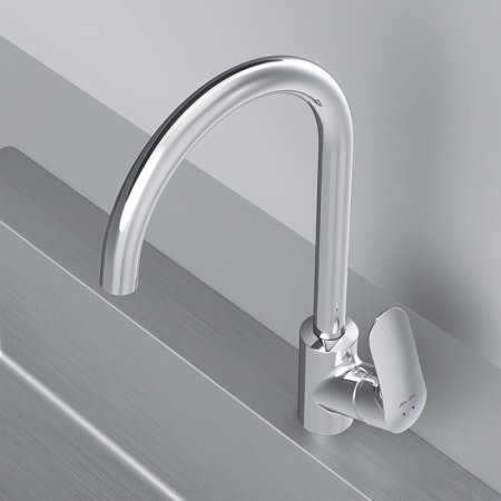 Смеситель для кухни AM.PM Like F8007S00 Хром 