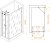 Душевой уголок RGW PA-144 (PA-104+Z-050-2+O-204) 600x1200 