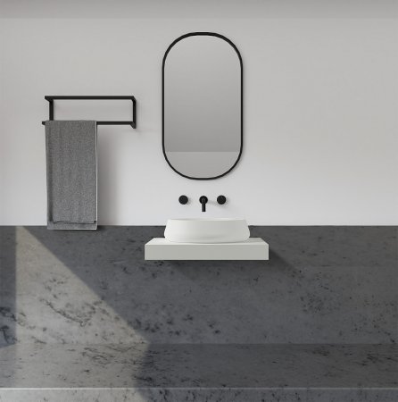 Раковина-чаша Abber Stein 60 AS2605 Белая матовая 