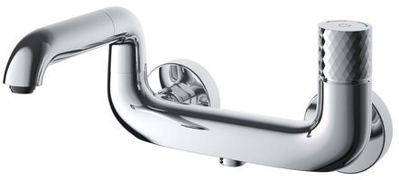 Смеситель для ванны IDDIS Twist с управлением Push Control (TWISBBTi02WA) 