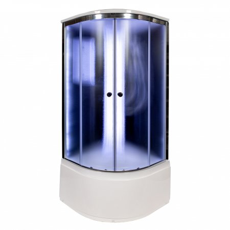 Душевая кабина Deto B90S LED BLACK 