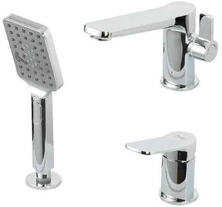 Смеситель на борт ванны Frap H61 F1161 Хром 