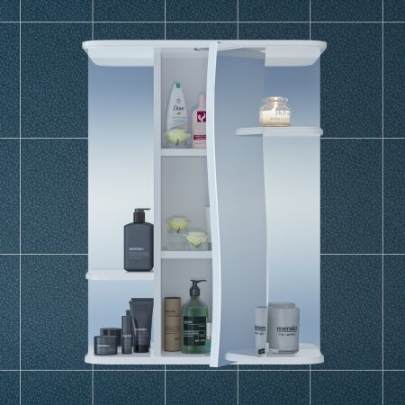 Зеркало-шкаф Санта Лира 55 свет 