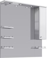 Зеркало Aqwella Barcelona 100 с подсветкой и шкафчиком Зеркало Aqwella Barcelona 100 с подсветкой и шкафчиком