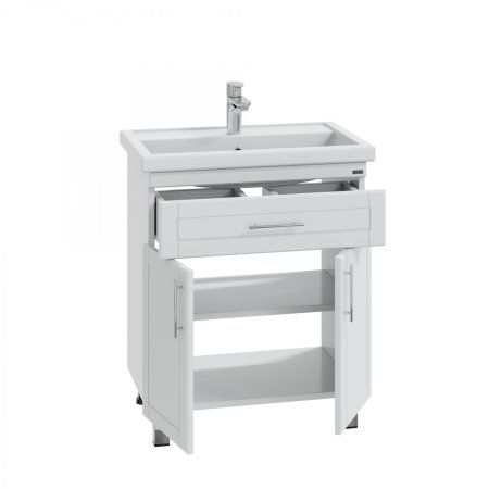 Тумба Санта Дублин 70 с умывальником Фостер 70 