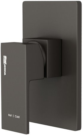 Гигиенический душ со смесителем WasserKRAFT A02041 Черный матовый 