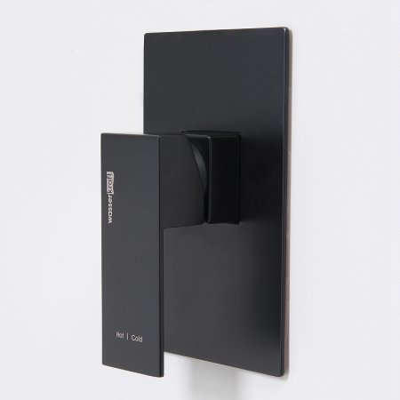 Гигиенический душ со смесителем WasserKRAFT A02041 Черный матовый 