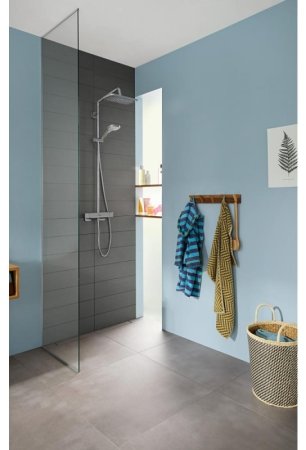 Душевая система Hansgrohe Croma E Showerpipe 27630000 с термостатом Хром 