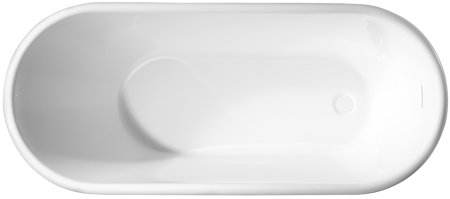 Акриловая ванна ABBER AB9272-1.6 белая 