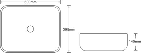 Раковина SantiLine SL-7025 коричневый мрамор 