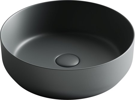 Раковина Ceramica Nova Element 39 см CN6022MDH темный антрацит матовый 