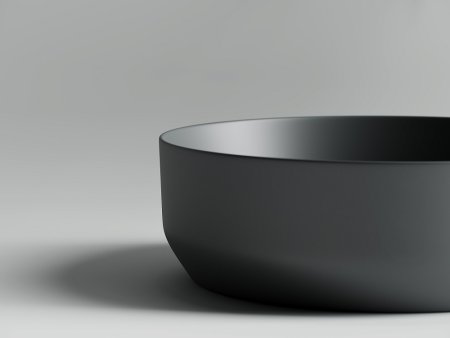 Раковина Ceramica Nova Element 39 см CN6022MDH темный антрацит матовый 