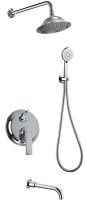 Душевая система Bronze de Luxe Pure A800/9143-3 Хром