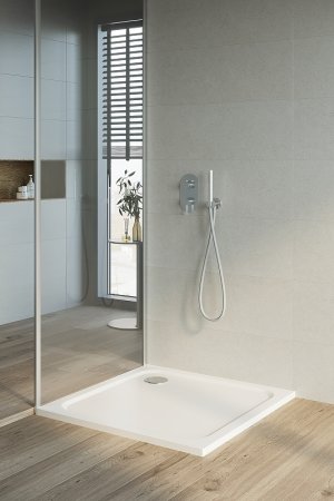 Акриловый поддон для душа Creto Ferum 90х90 9-1003 Белый 