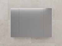 Зеркальный шкаф "ЛИМА 100" эмаль, белый матовый