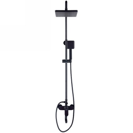 Душевая система Bond B01-9488 Черная матовая 