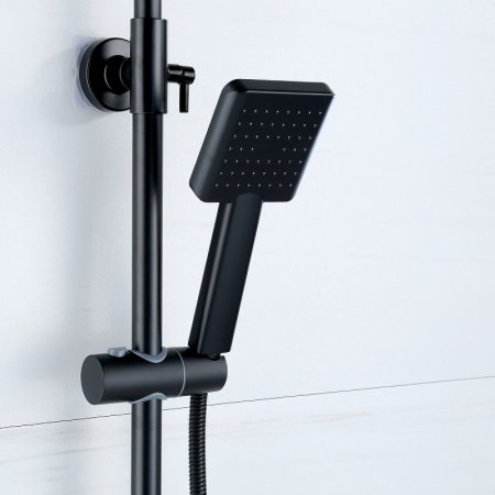 Душевая система Bond B01-9488 Черная матовая 