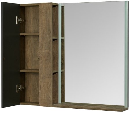 Подвесной шкаф Aquaton Терра 35 1A247103TEKA0 Дуб кантри Антрацит 