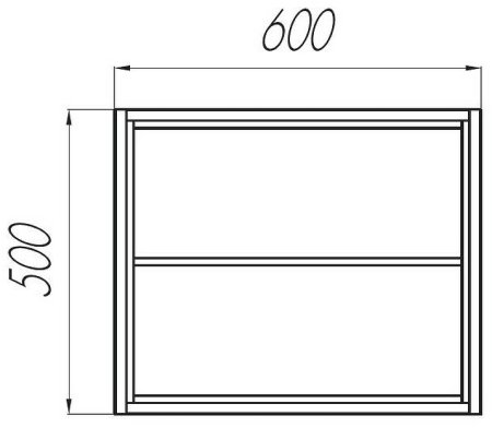 Тумба под раковину Aquaton Брук 60 1A201301BCDF0 подвесная Дуб феррара 
