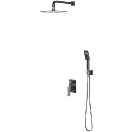 Душевой комплект Omnires Parma SYSPM10GR графит 