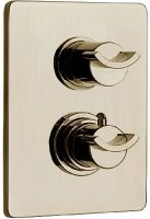 Смеситель для душа Paini Morgana 73PW691TH с термостатом Никель