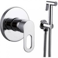 Смеситель встраиваемый с гигиеническим душем ViEiR V243552 Хром