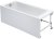 Акриловая ванна Roca Easy 150x70 ZRU9302904 без гидромассажа 