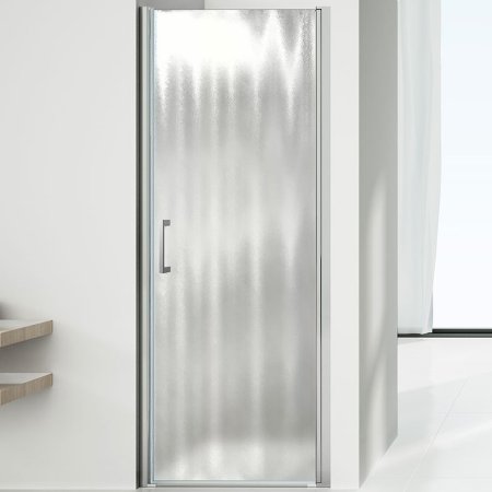 Душевая дверь Vincea Orta 80 VPP-1O800CH-L профиль Хром стекло шиншилла 
