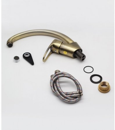 Смеситель для кухни GANZER LEON GZ10021D BRONZE 